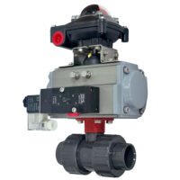 valvula-esfera-atuador-pneumatico-RETORNO-MOLA-aqua-plastic-pvc-u-solenoide-indicador-posicao