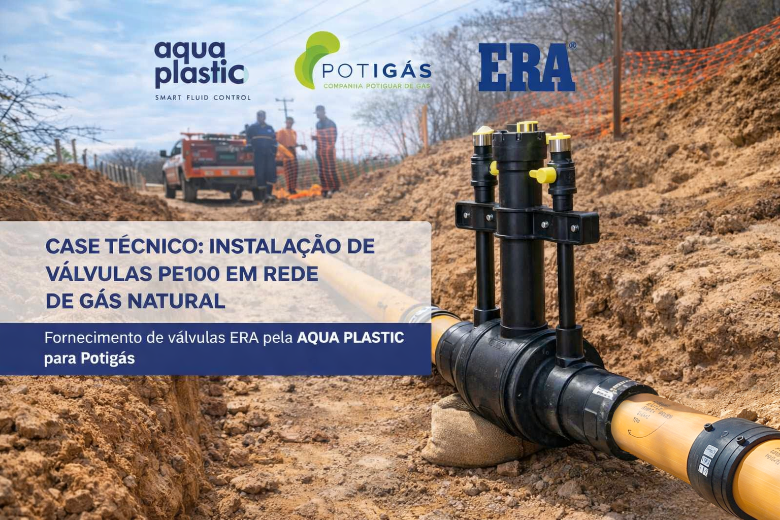 VÁLVULA pe100 esfera com purga dupla para sistemas de gas